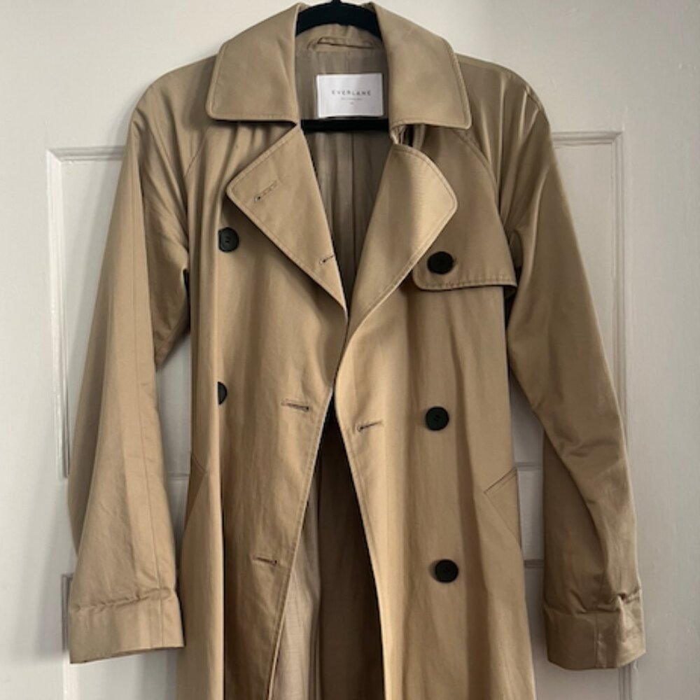 Everlane Drape Trench Coat (XS - Very good condition)